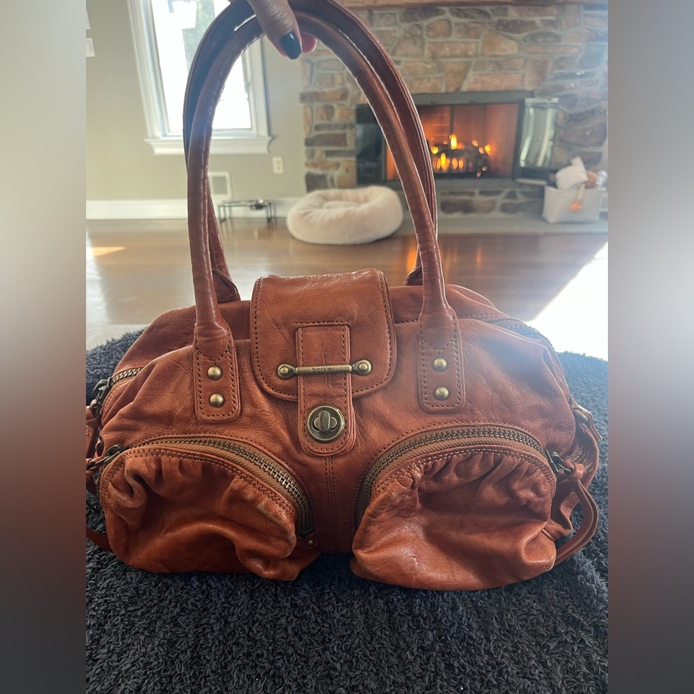 BOTKIER brown shoulder purse